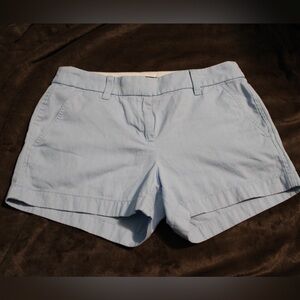 J. Crew Light Blue Women's Casual Shorts